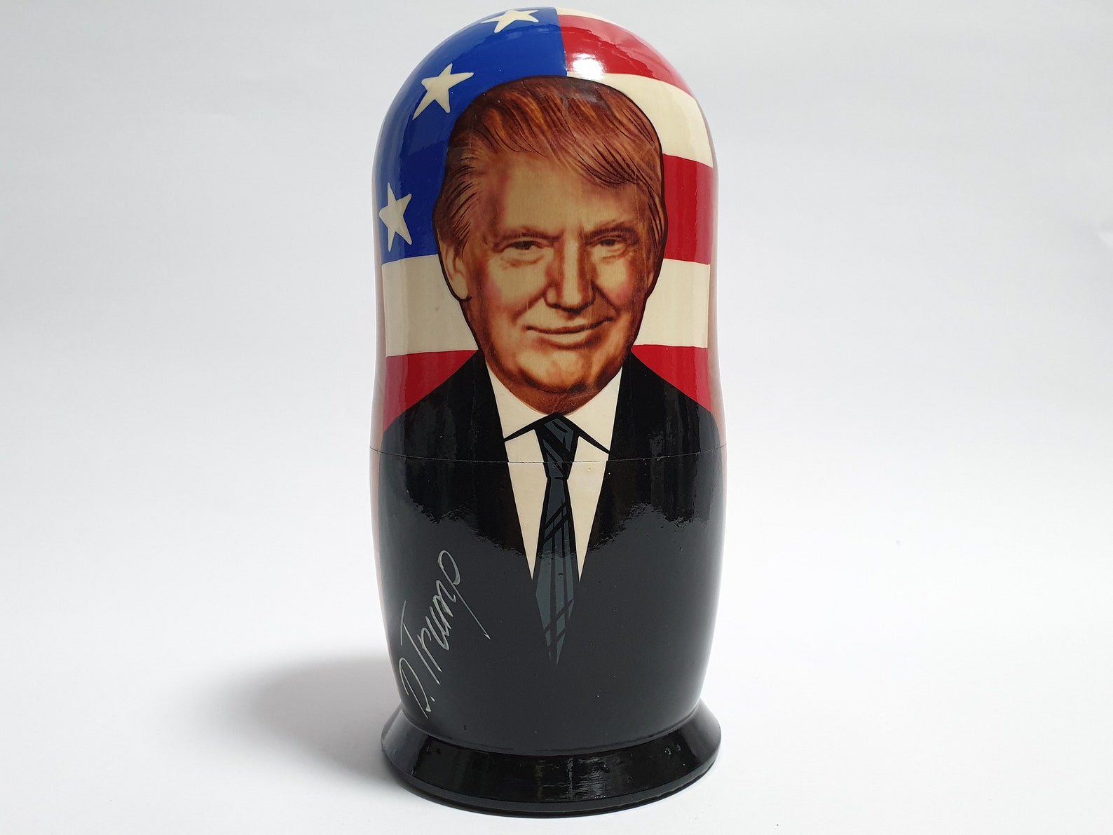 AEVVV Trump Russian Nesting Dolls Set Of 5 - Hand-Painted Wooden Stacking Dolls For Collectors & Gifts