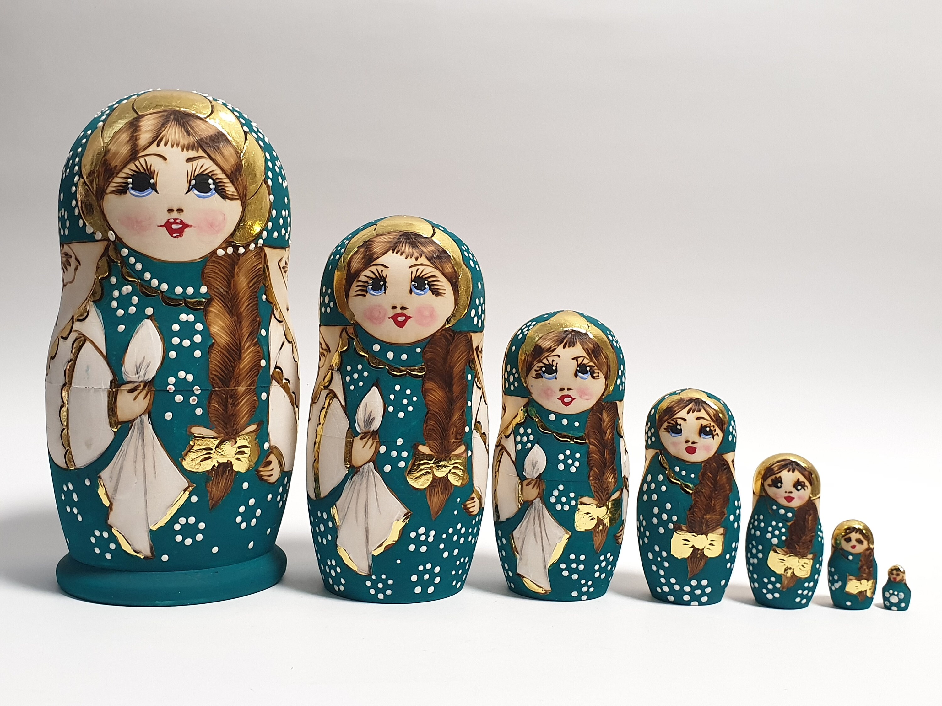 russian dolls pink