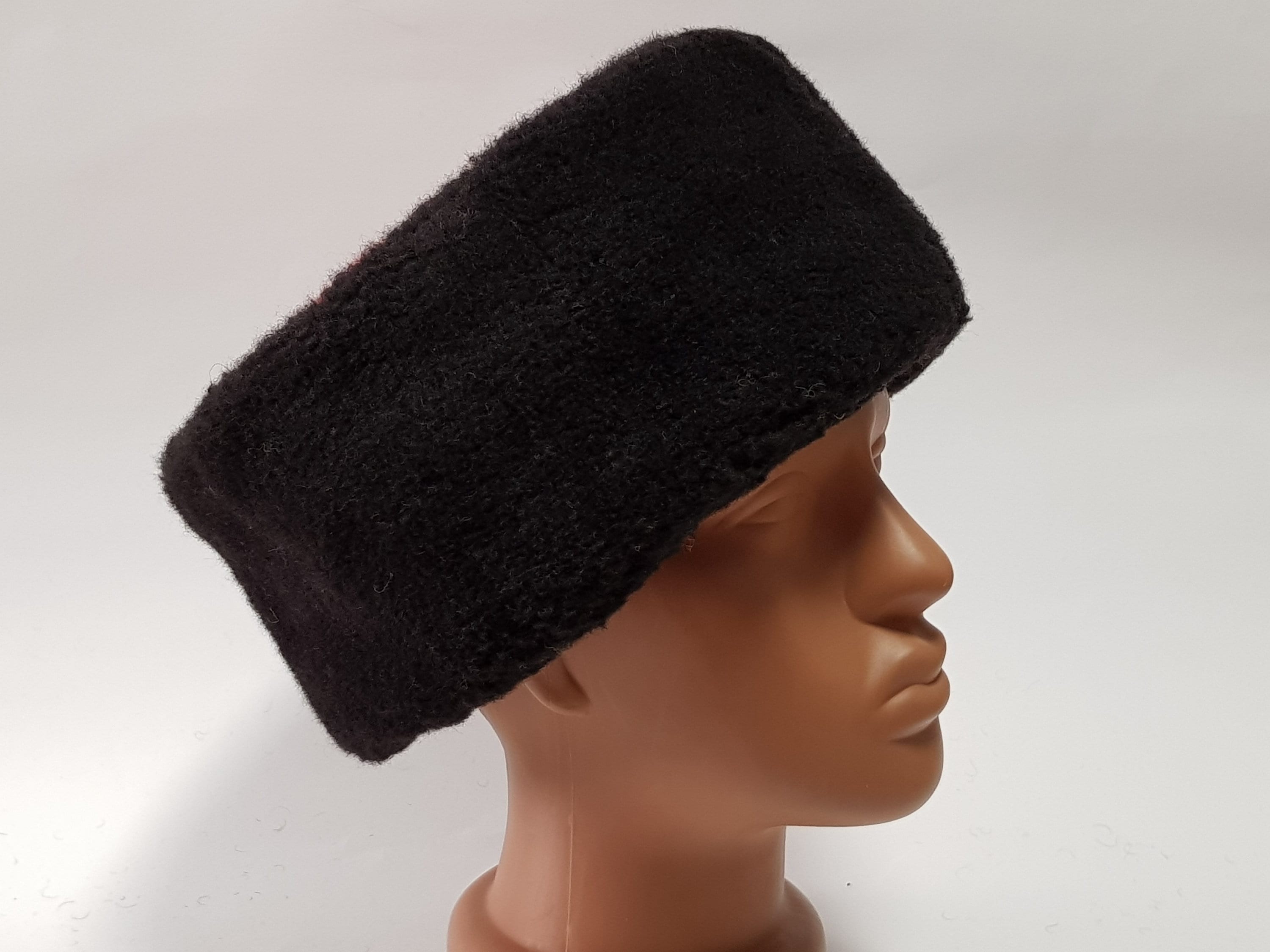 Papakha Kubanka Cossack Hat Russian Military Hat Soviet Uniform Sheepskin Fur