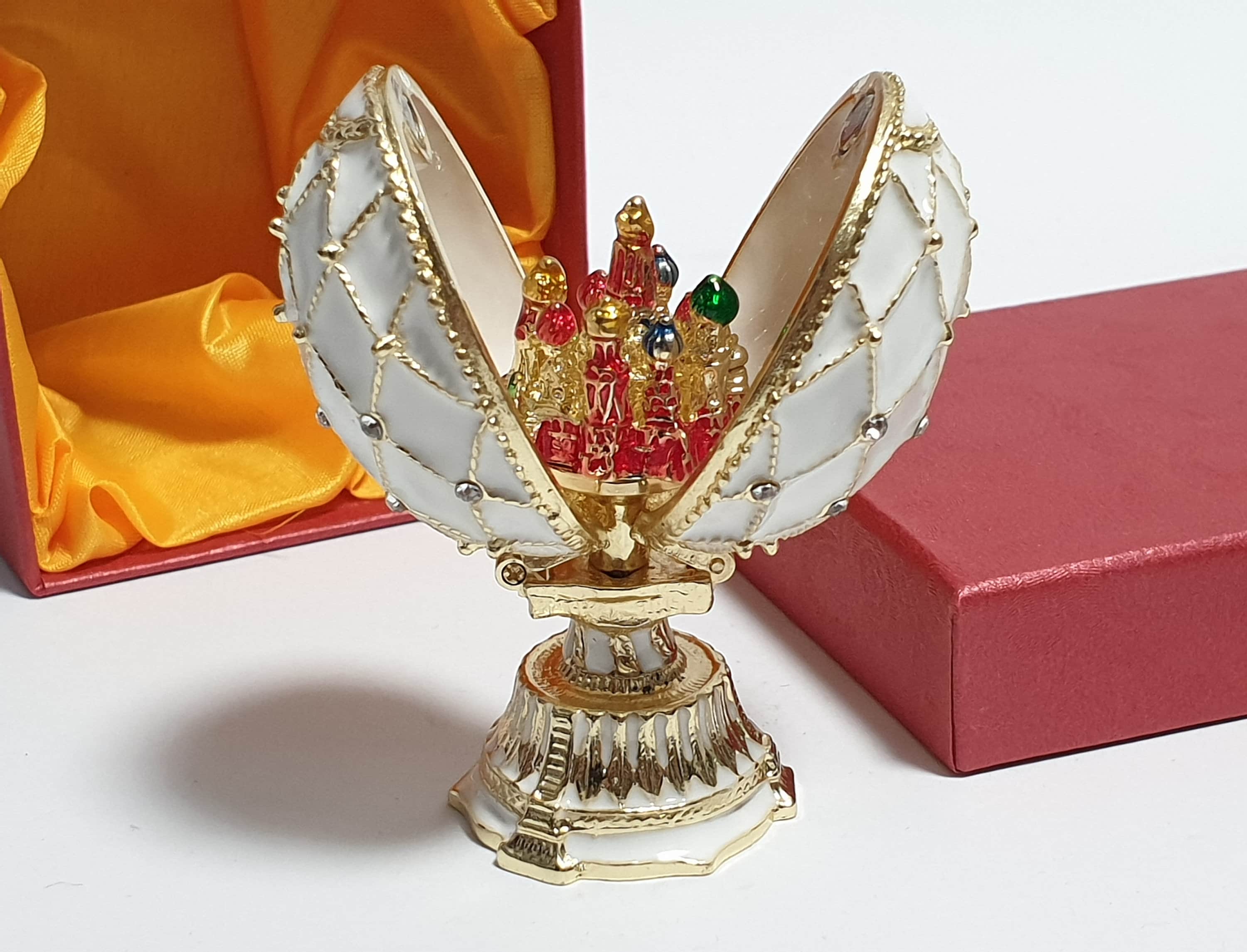 【入手困難】FABERGE ファベルジェ 　オルゴール　ジュエリーボックス 入手困難】FABERGE ファベルジェ オルゴール ジュエリーボックス