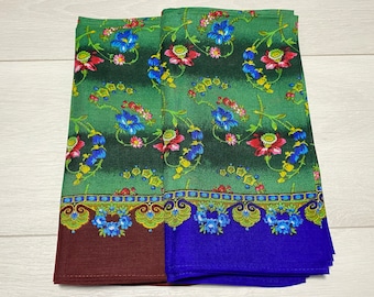 Oekraïense sjaal, Babushka Boho wollen sjaal, Slavische vierkante hoofddoek, haar hoofddoek