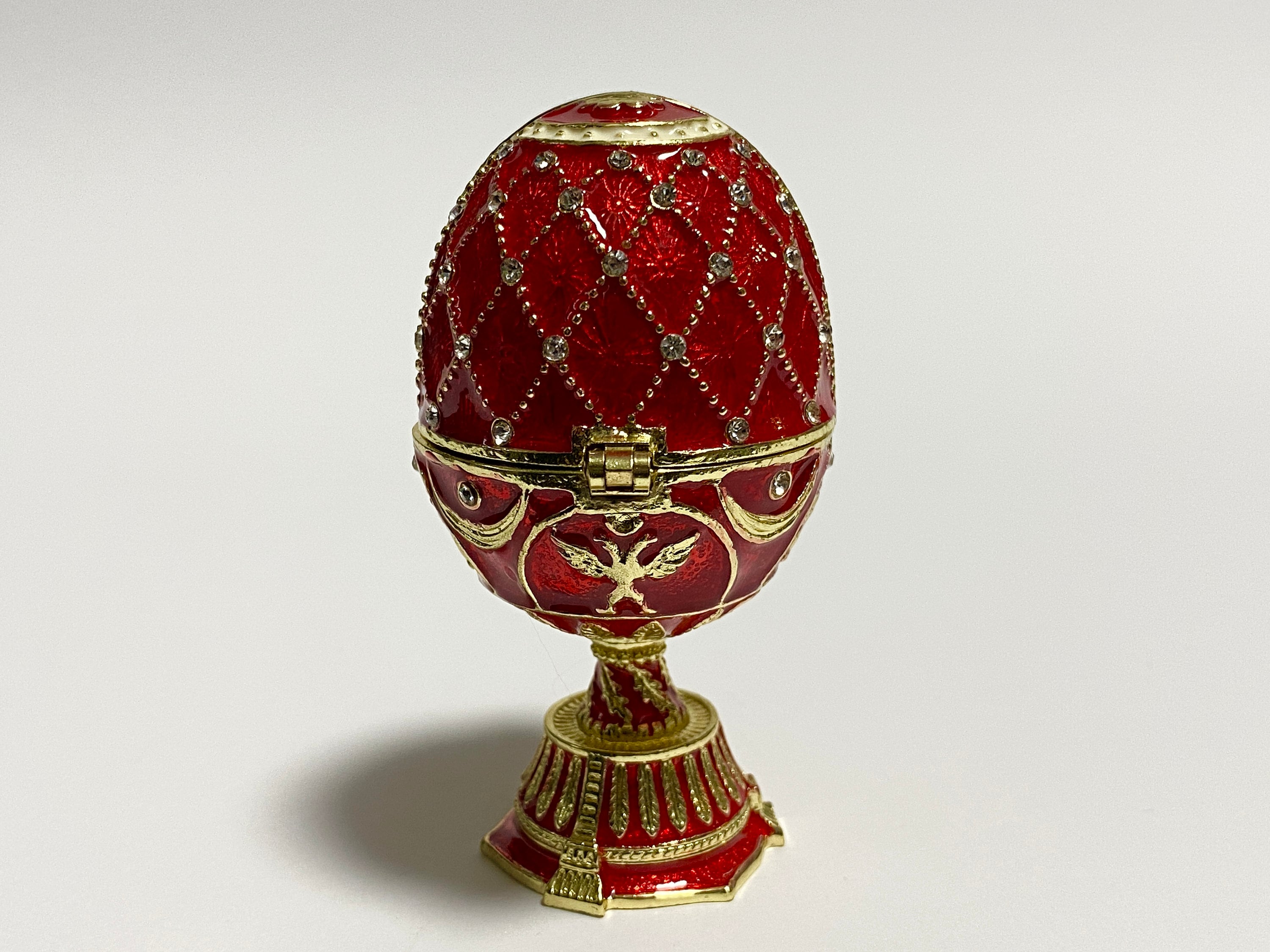 Uovo dei Mughetti Scuola Fabergé | Gioielleria Caruso Napoli