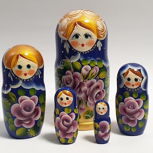 Nesting Dolls Matroschka Babuschka Puppe Stapelpuppen 18 cm