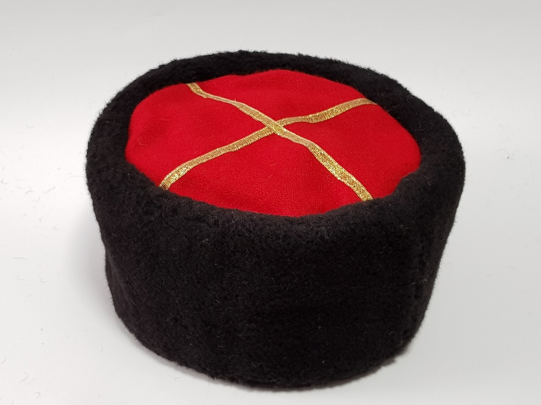 コサックハット パパハ クバンカ ソ連 制服 リアルファーハット シープ