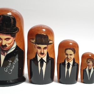 Movie Nesting Dolls Matryoshka Babushka Doll Stacking Dolls 7 inch (18 cm)