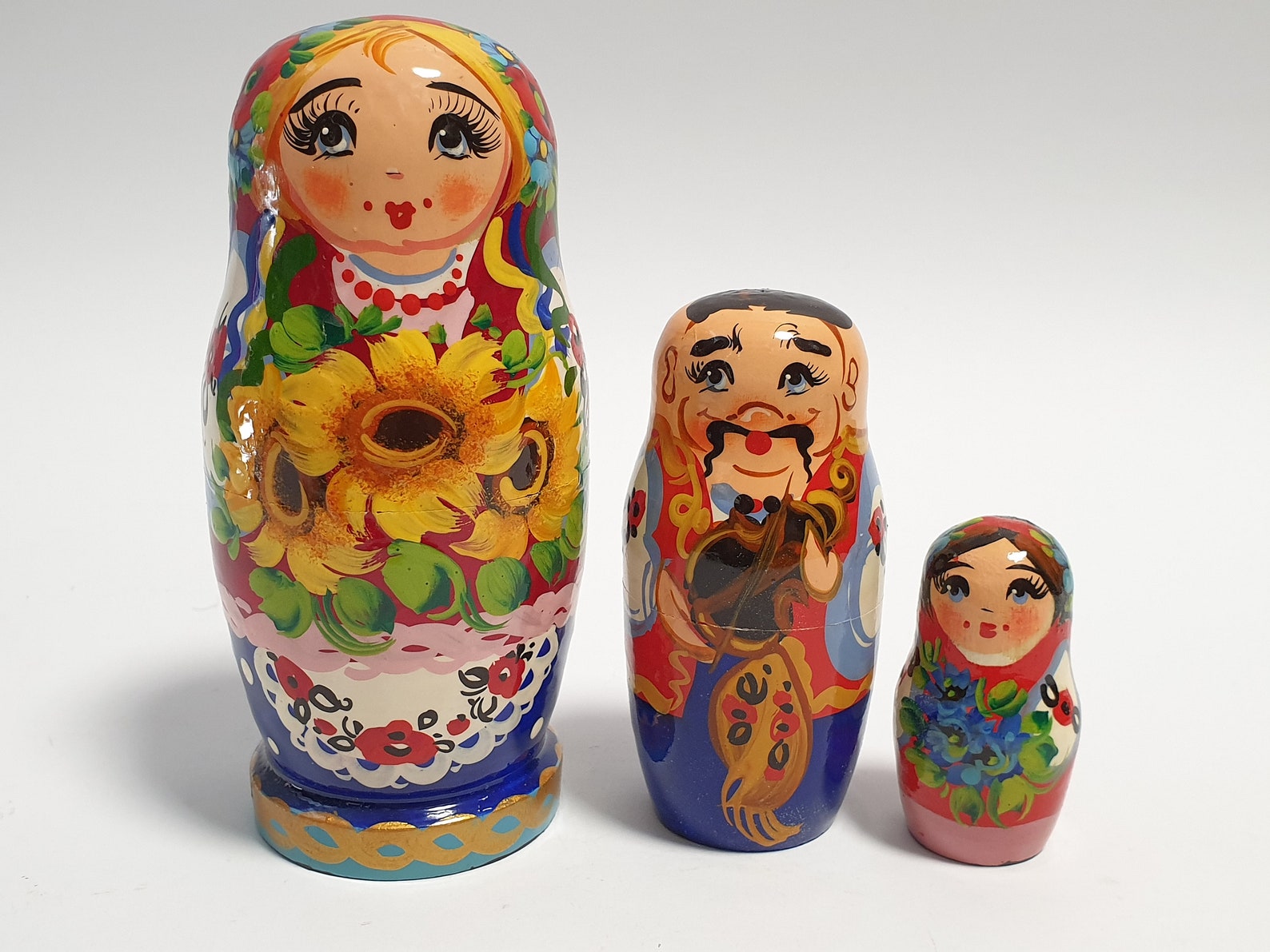 Ukrainian Nesting Dolls for Kids Matryoshka Babushka Doll Etsy