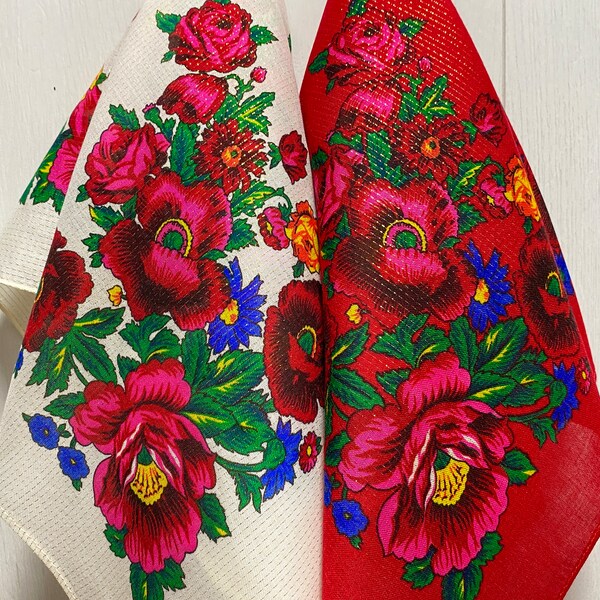 Ukrainian Kokum Scarf Etsy