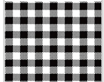 12x 15.5 Gingham Poly Mailer (Pack of 10)