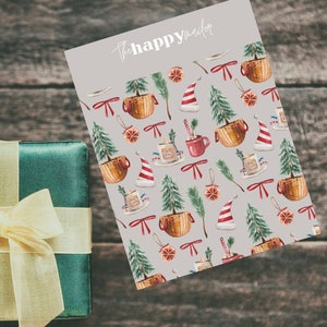 Koperta pocztowa Vintage Christmas Poly Mailer 10 x 13 (opakowanie 10 sztuk),