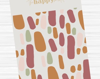 10 x 13 Autumn Terrazzo Poly Mailer *** (paquet de 100) *** LIVRAISON GRATUITE