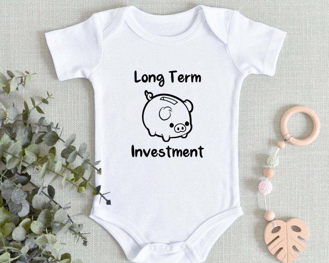 Long Term Investment Funny Baby Onesie Baby Shower Gift Accountant Baby