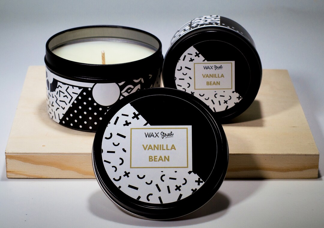 Bougie Parfumée à La Vanille Avec Initiale - Marque Truly Yours - Neuf - Petite Format