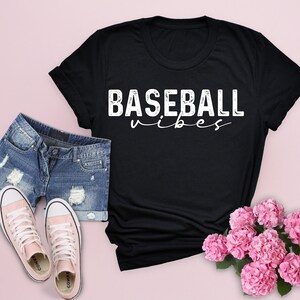 Baseball Vibes Shirt, Baseball Vibes TShirt, Baseball Mom Shirt, Baseball Season