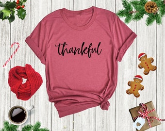 Thankful T-Shirt, Fall Fashion Top