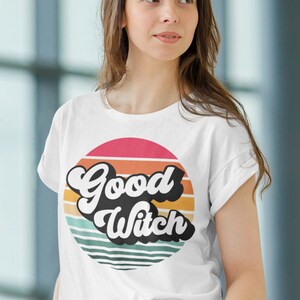 Good Witch Shirt, Halloween Shirt, Witch Shirt, Retro Sun Shirt, Gifts, Gifts for Women