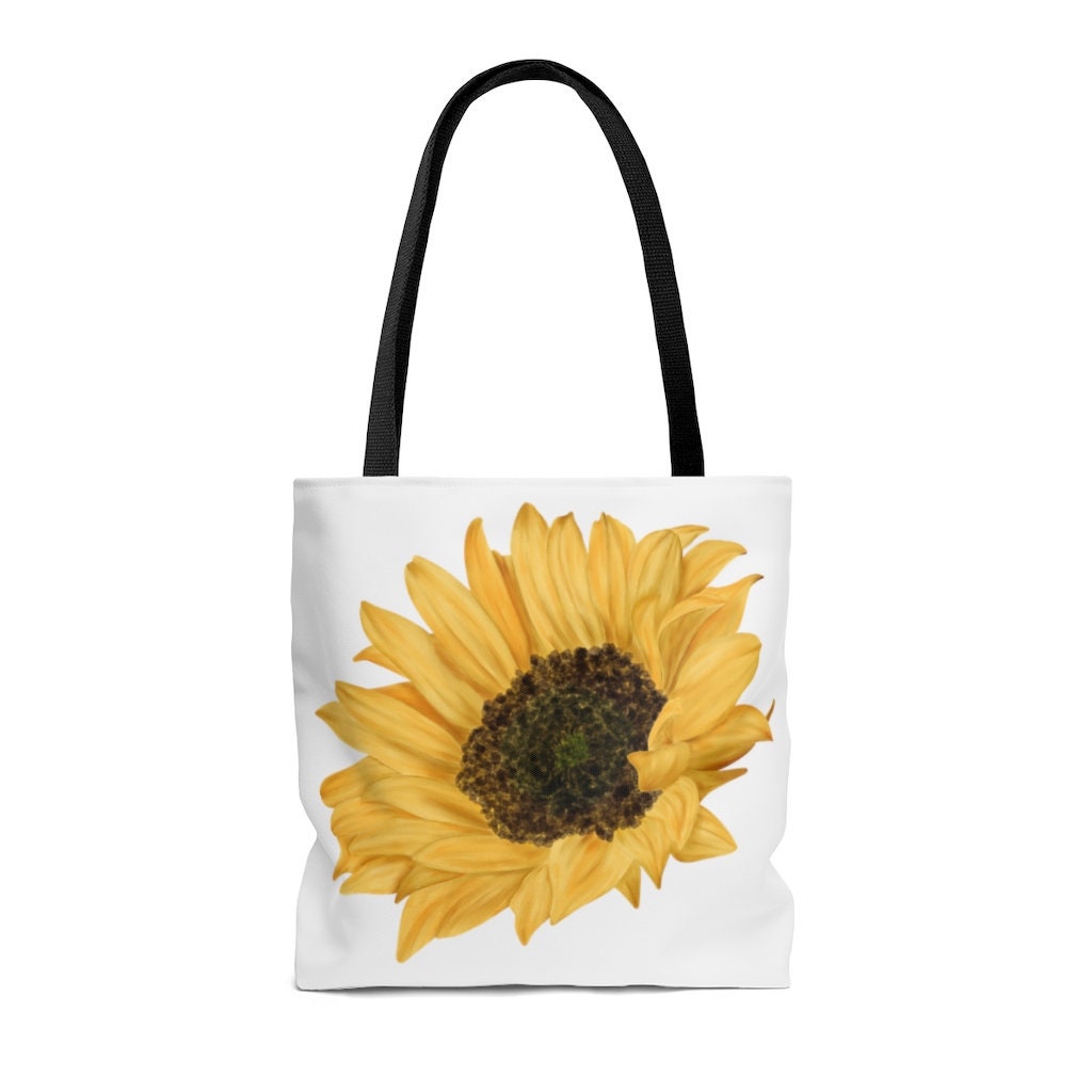 BE A SUNFLOWER Tote Bag Sunflower Tote Bag Floral - Etsy