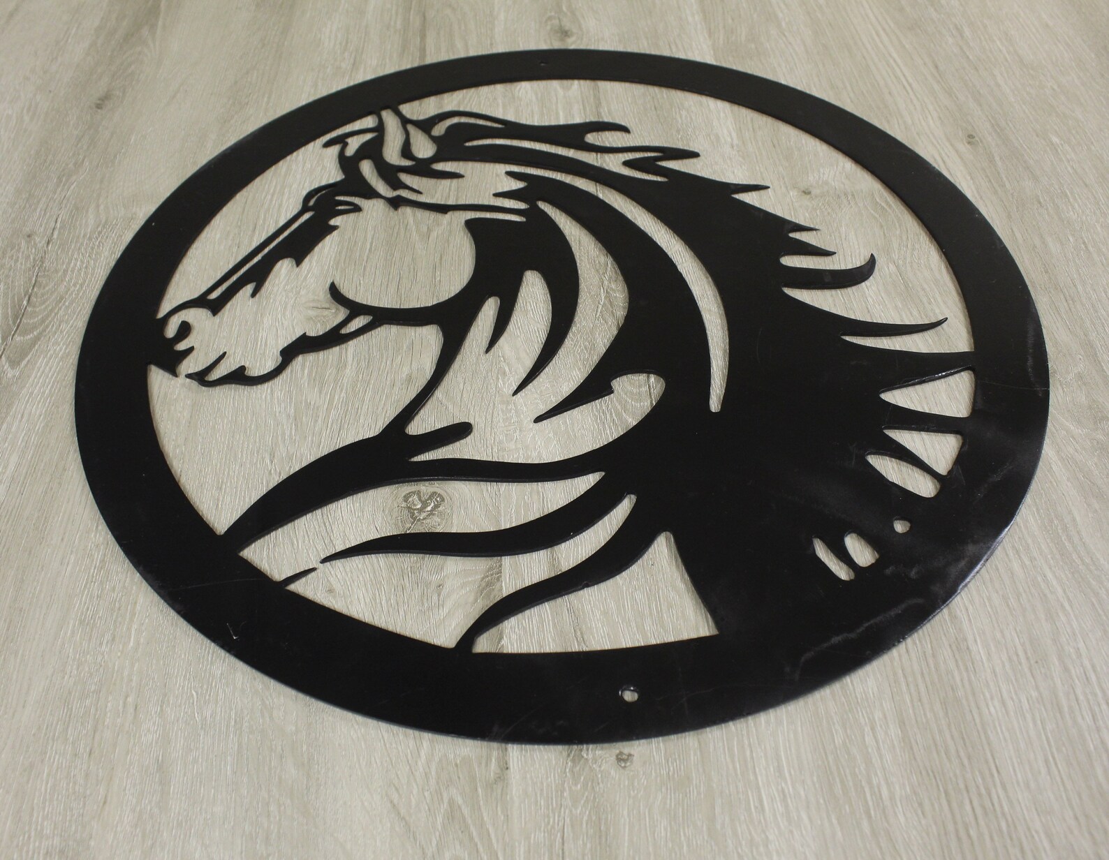 Horse Head Metal Wall Art Etsy