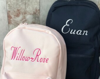 Personalised | Toddler Rucksack | Embroidered | Girls | School bag | Customised | Nursery bag | Boys | Backpack | Name |