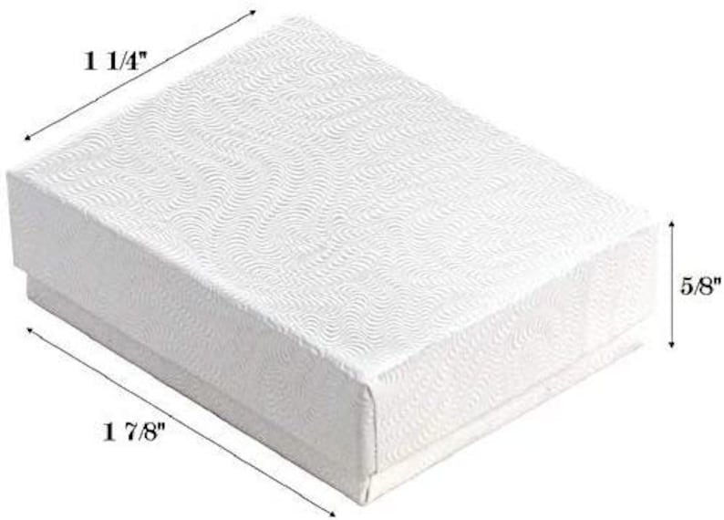 5 Size Assorted white cotton filled boxes 20 boxes