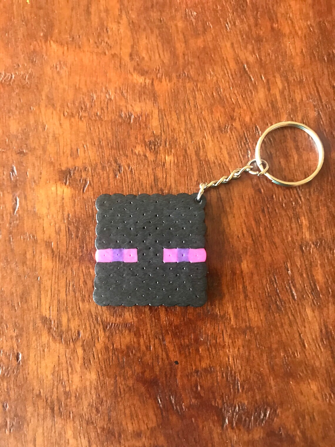 Minecraft Enderman keychain | Etsy