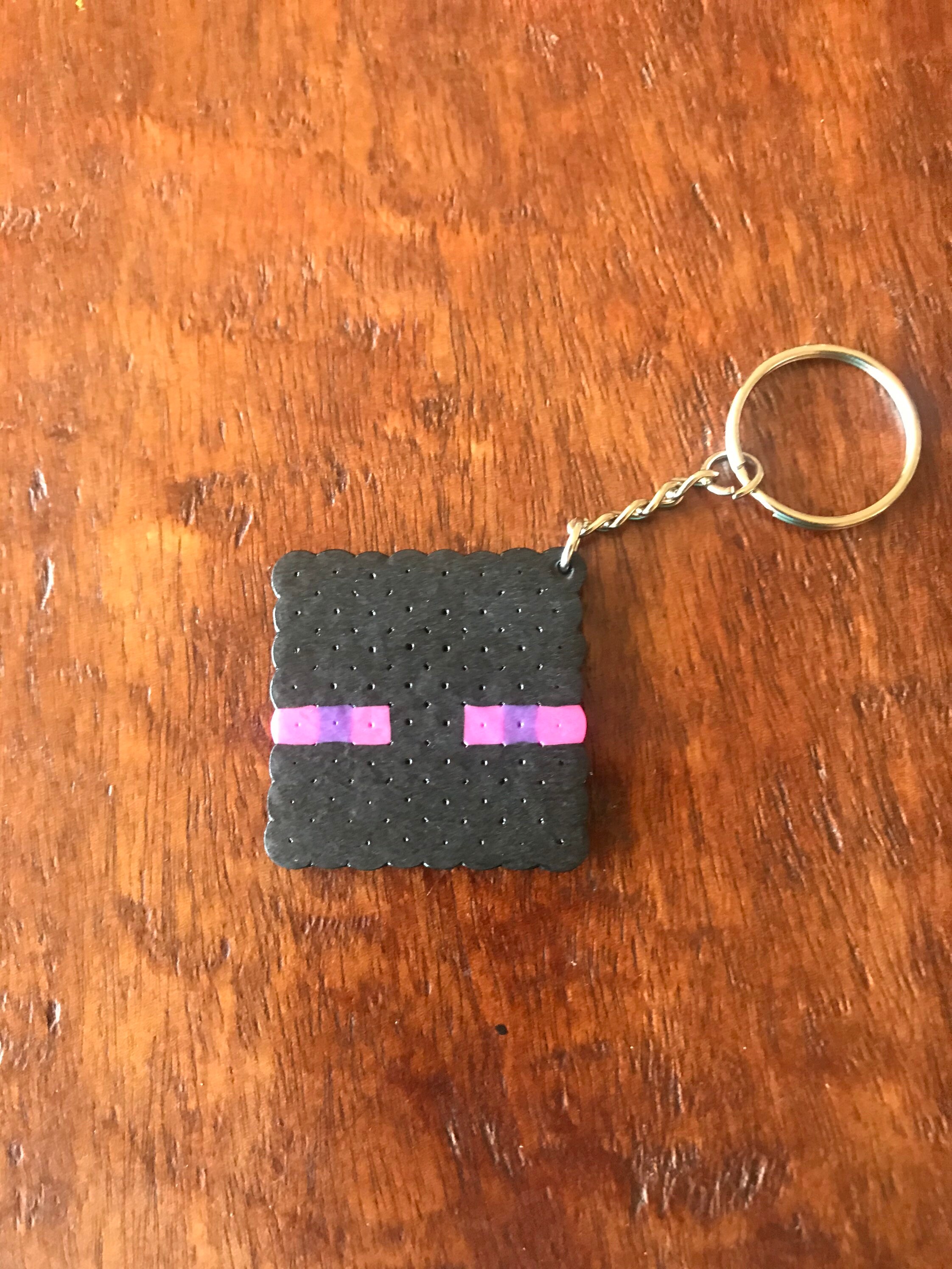 Minecraft Enderman Keychain Etsy