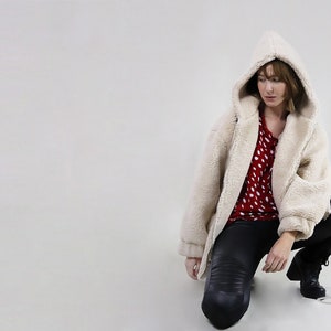 Fur hoodie womens hotsell
