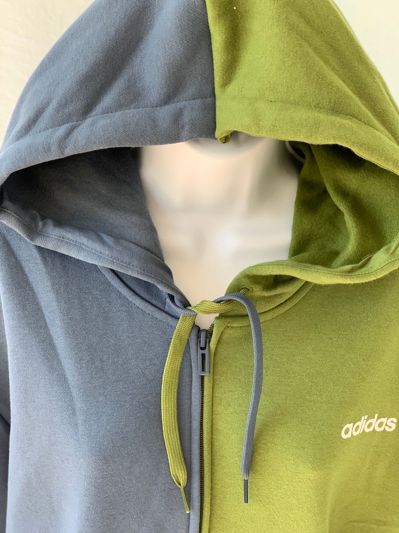 adidas front zip hoodie