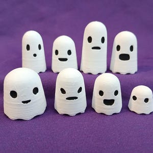 Ghosts, STL 3D Print Files - Digital Download