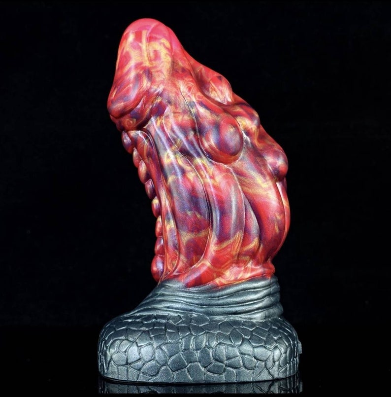 Monster/alien/dragon dildo/butt plug - thick and gritty- free shipping 