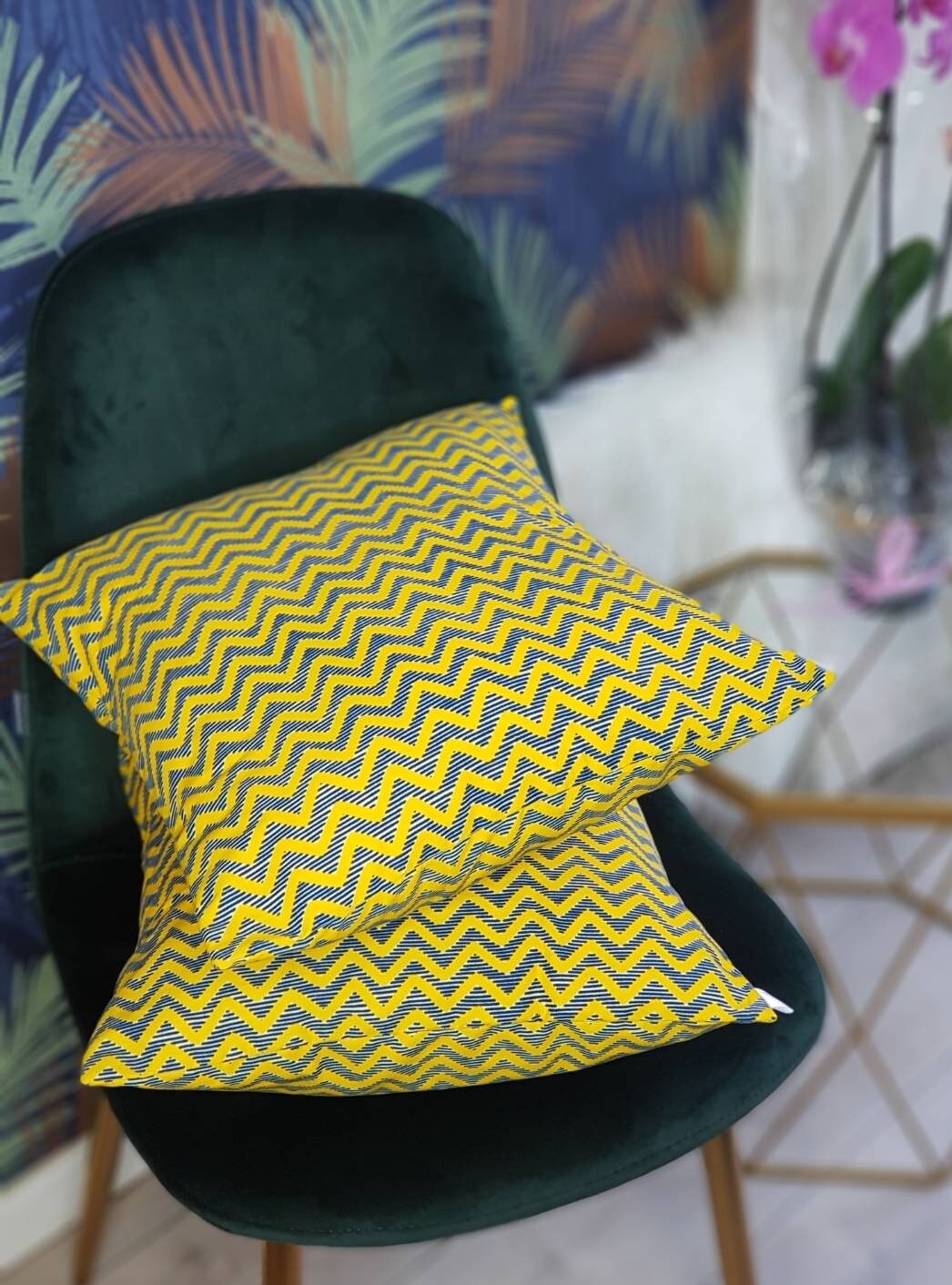 2 Housses de Coussins Wax