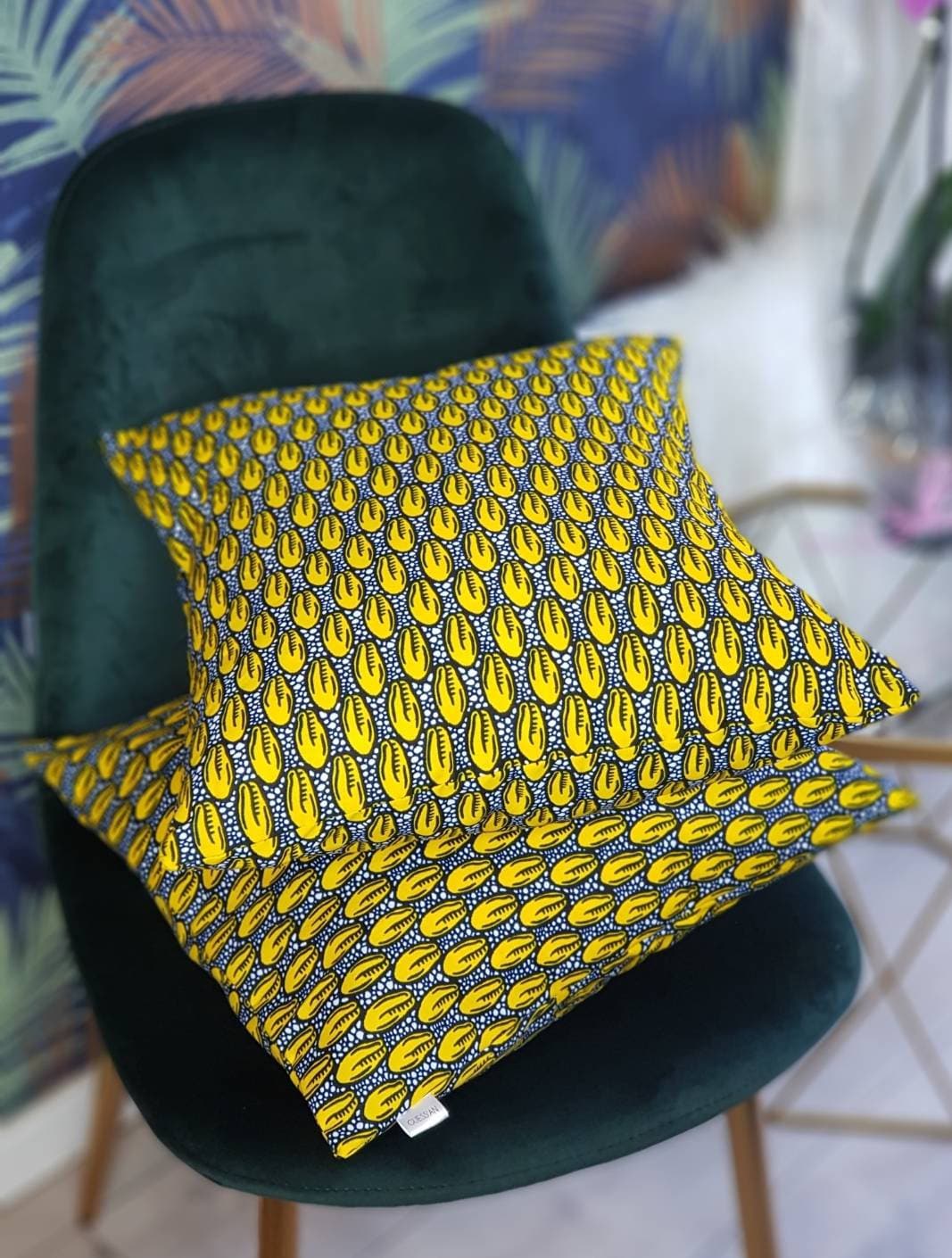 2 Housses de Coussins Wax