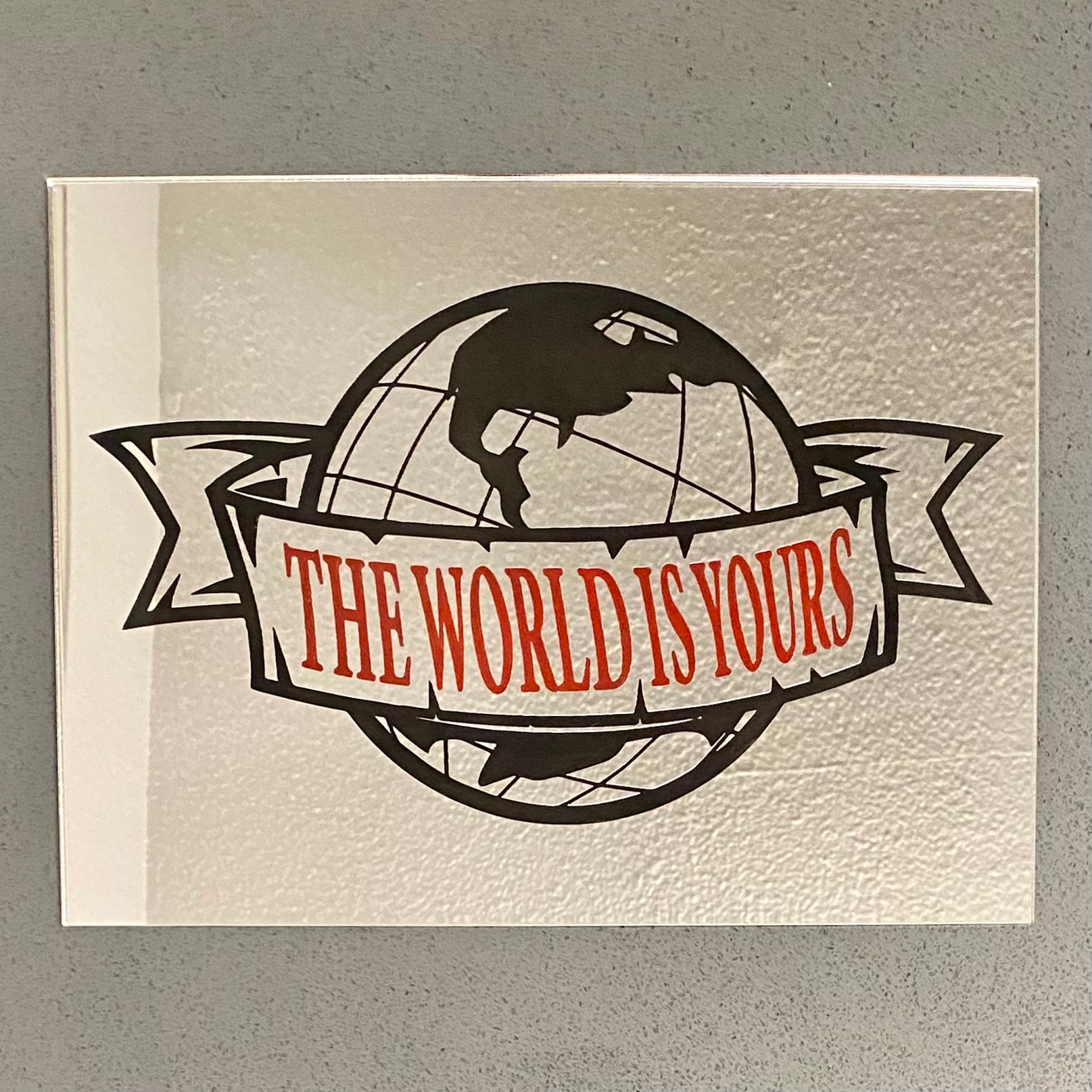 the world is yours - travel bag 50 BLK