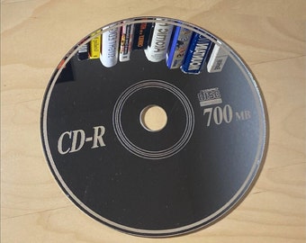 Multicolored blank CDs with matching cases. : r/nostalgia