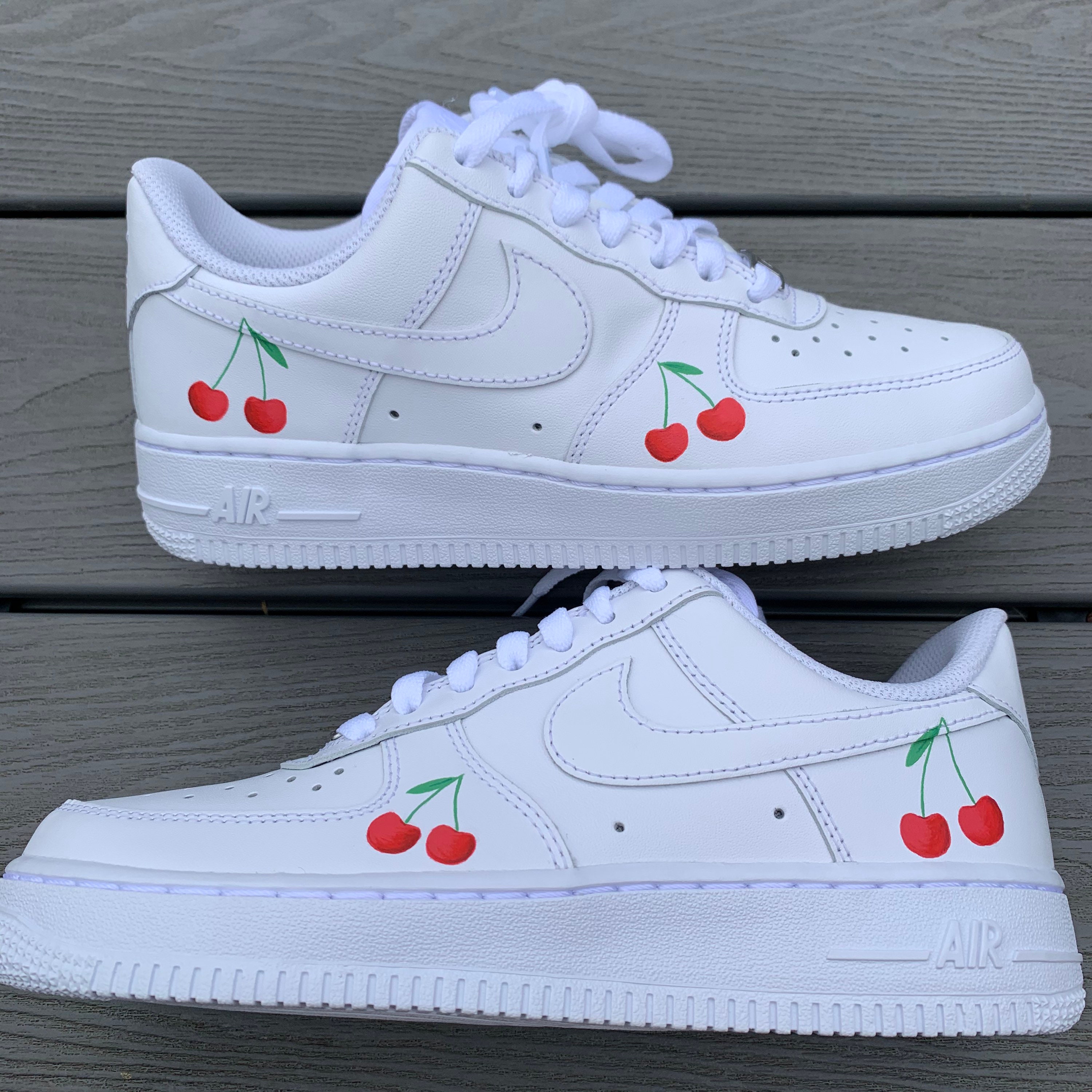 Кастомные Nike Air Force 1 дракон