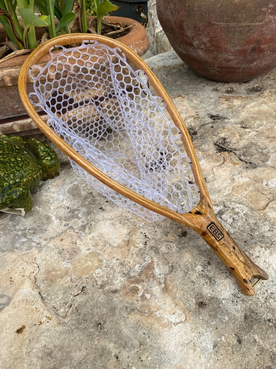 Wood Fishing Net -  Canada