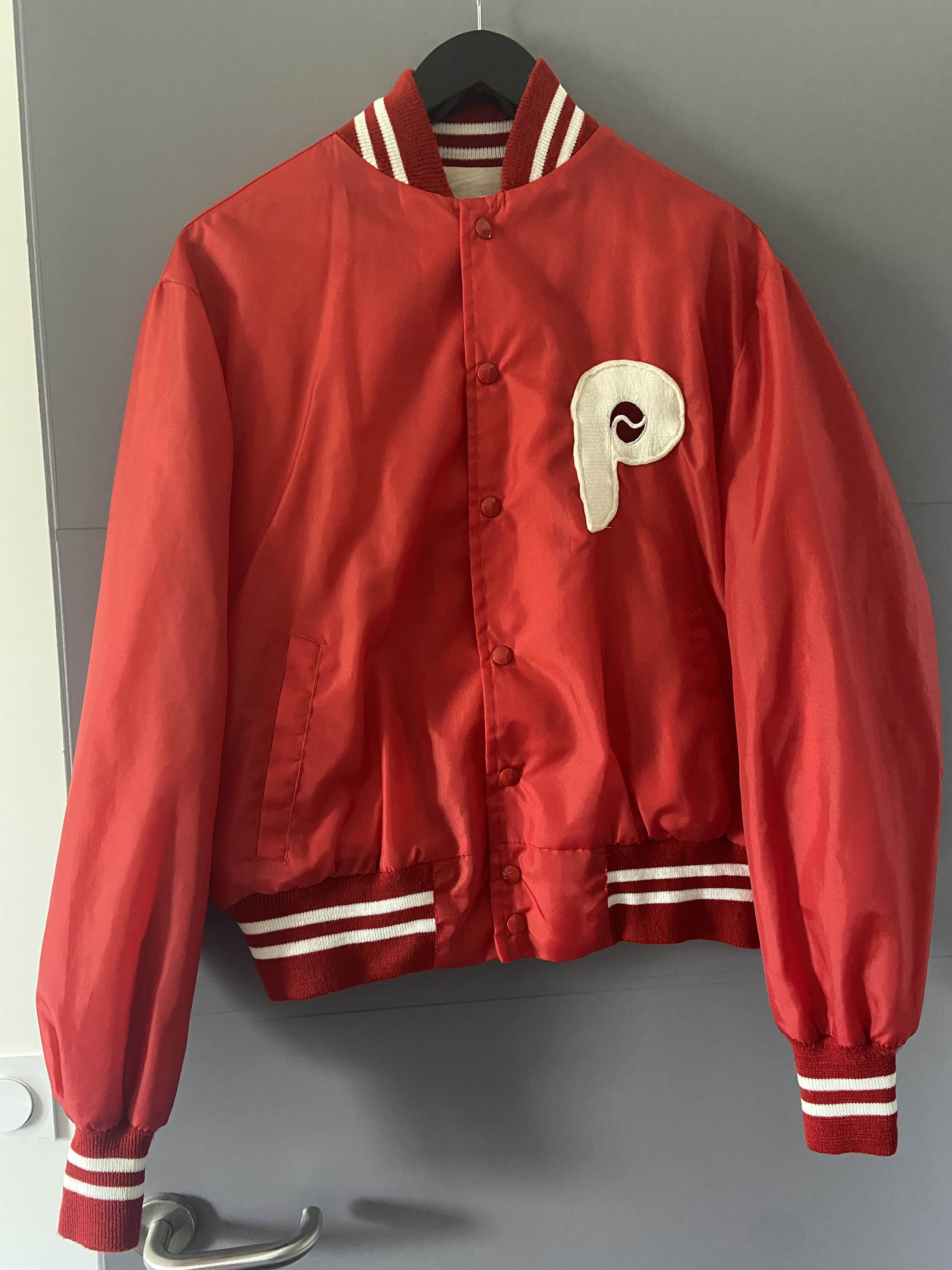 Vintage Philadelphia Phillies Starter Brand 80s Jacket Size Medium