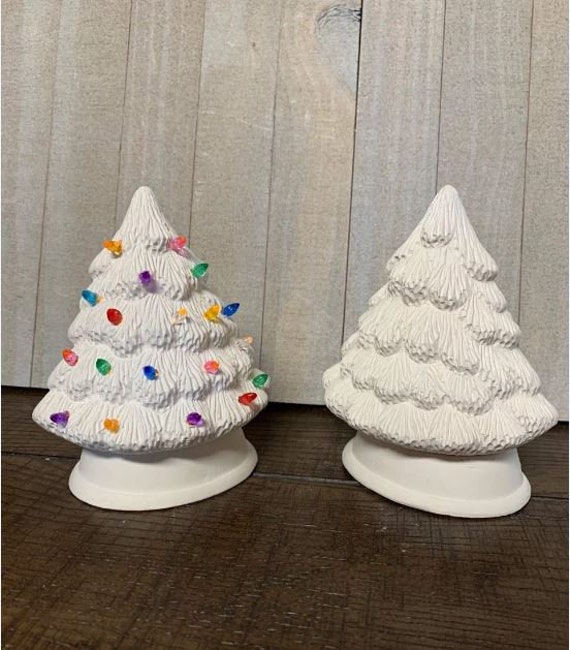 Ready to Paint Ceramic Tree with or without light kit with tea Etsy
