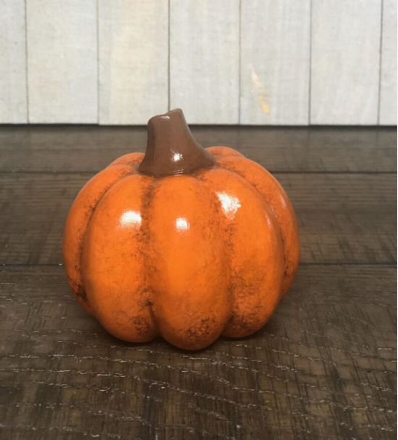 Hand Painted Ceramic Pumpkins Etsy