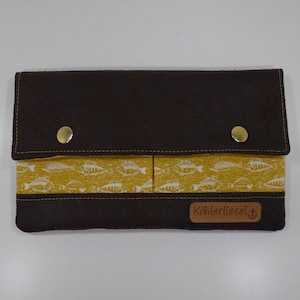 Geldbörse Roxa Fisch Portemonnaie Unikat Handmade