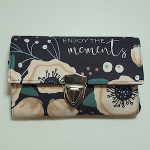 Geldbörse Lasse Enjoy the moments Handmade Unikat