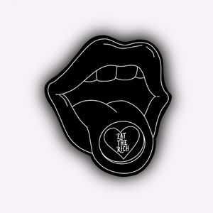 Eat the Rich Sticker