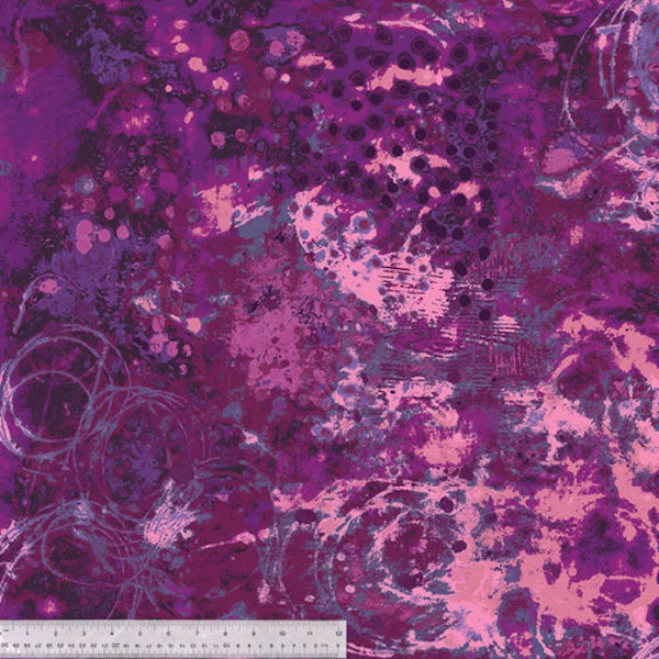 Spotted Graffiti, Spring Lilac 52814D-10 - Marcia Derse, Windham - Sold by HALF YARD - 100% cotton quilting fabric