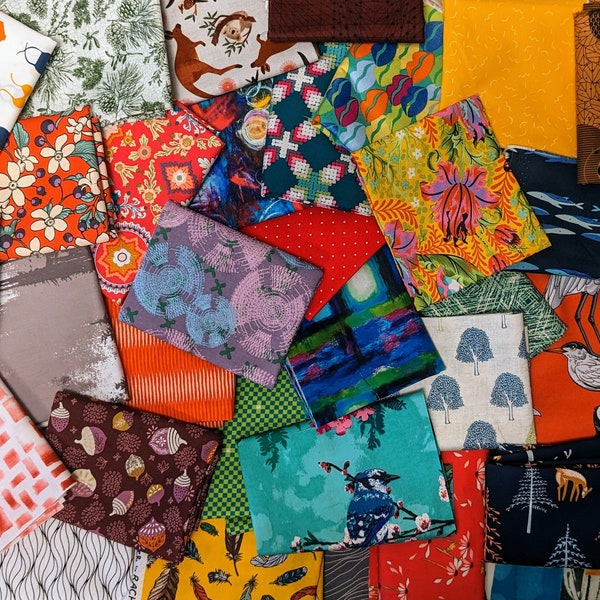 Fabric by the Pound Etsy