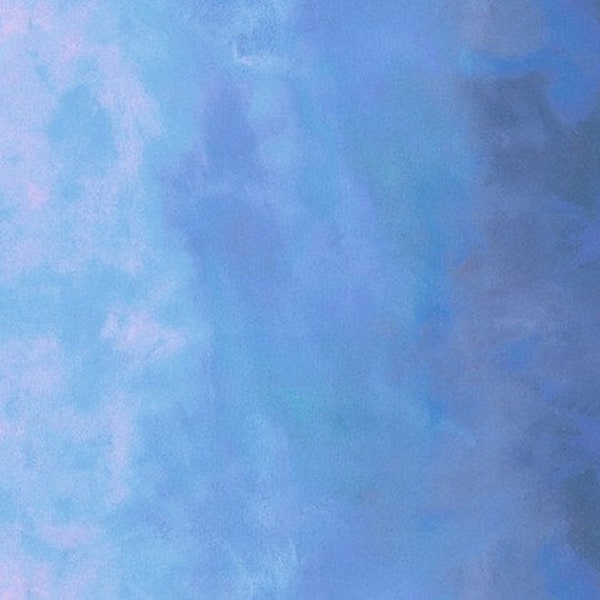 Cloud, Sky Ombre by Jennifer Sampou for Robert Kaufman - Sold by HALF YARD - AJSD 18709-216, 100% cotton fabric
