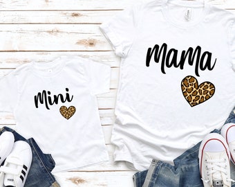 Mama Mini Shirt, Matching Mommy and Me Shirt, New Mom Shirt, Mama Mini Matching Shirt, Mother and Daughter Outfits, Mama Shirt, Mini T-Shirt