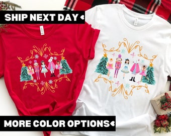 Nutcracker Shirt, Christmas Nutcracker Shirt, Lets Get Crackin Shirt, Retro Nutcracker Shirt, Christmas Family Shirt,Vintage Christmas Shirt