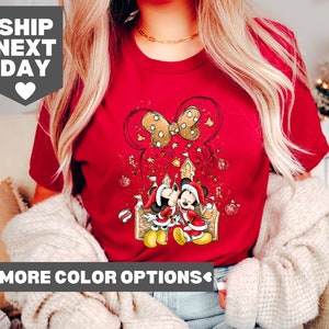 Mickey and Minnie Christmas Shirt, Disney Christmas Shirt, Very Merry Disney Christmas Party Shirt, Disney Christmas Matching Shirt