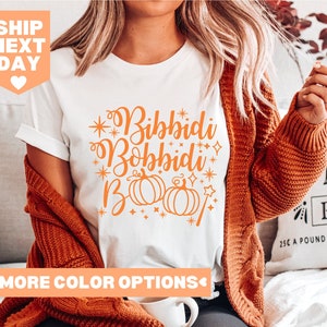 Bibbidi Bobbidi Boo Shirt, Disney Halloween Matching Shirt, Cinderella Shirt, Disney Halloween, Cute Disney Shirts, Disney Vacation Shirts