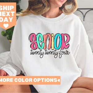 Senior 2024 Shirt, Class of 2024 Shirt, Graduation Gift 2024, College Senior Shirt, Graduation Shirt,High School Senior, 2024 Graduate Shirt