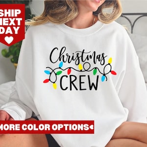 Christmas Crew Shirt, Family Christmas Pajamas, Family Christmas Shirts, Christmas Shirt, Christmas Lights Shirt,Christmas Family Crew Shirt